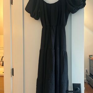 ASTR Elegant Black Women's Dress